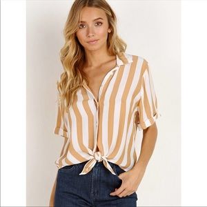 Faithfull the Brand Toulin Shirt Memphis Stripe